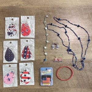 Patriotic Jewelry Lot